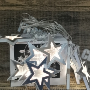 Girlianda su LED šviečiančiomis žvaigždutėmis, 11 figūrėlės